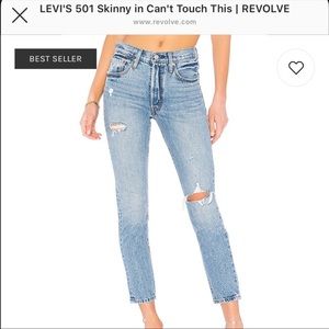 Levi’s 501 Skinny size 24